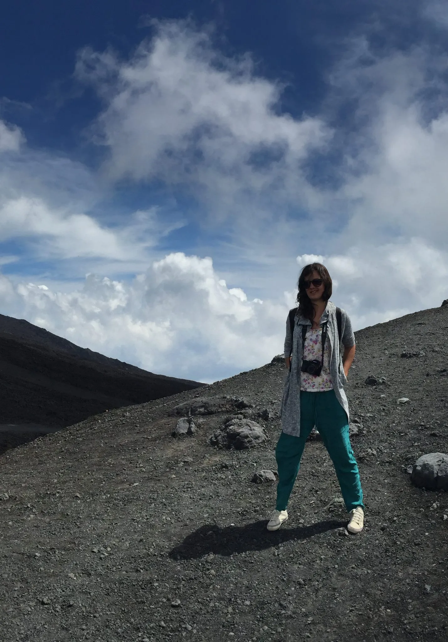 Irene Navarro traveling